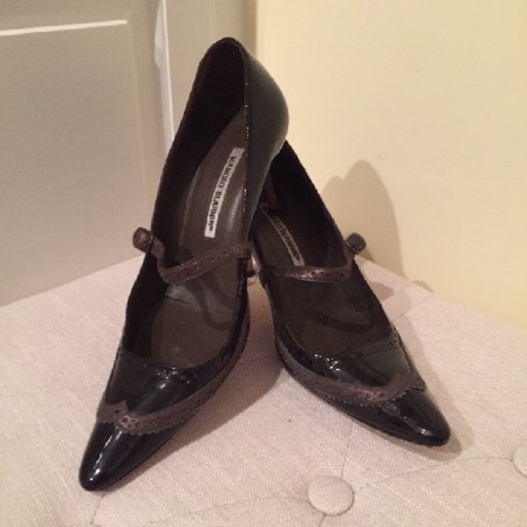 Manolo Blahnik Shoes - Manolo Blahnik - Manolo Mary Janes US 9.5 | IT 39.5